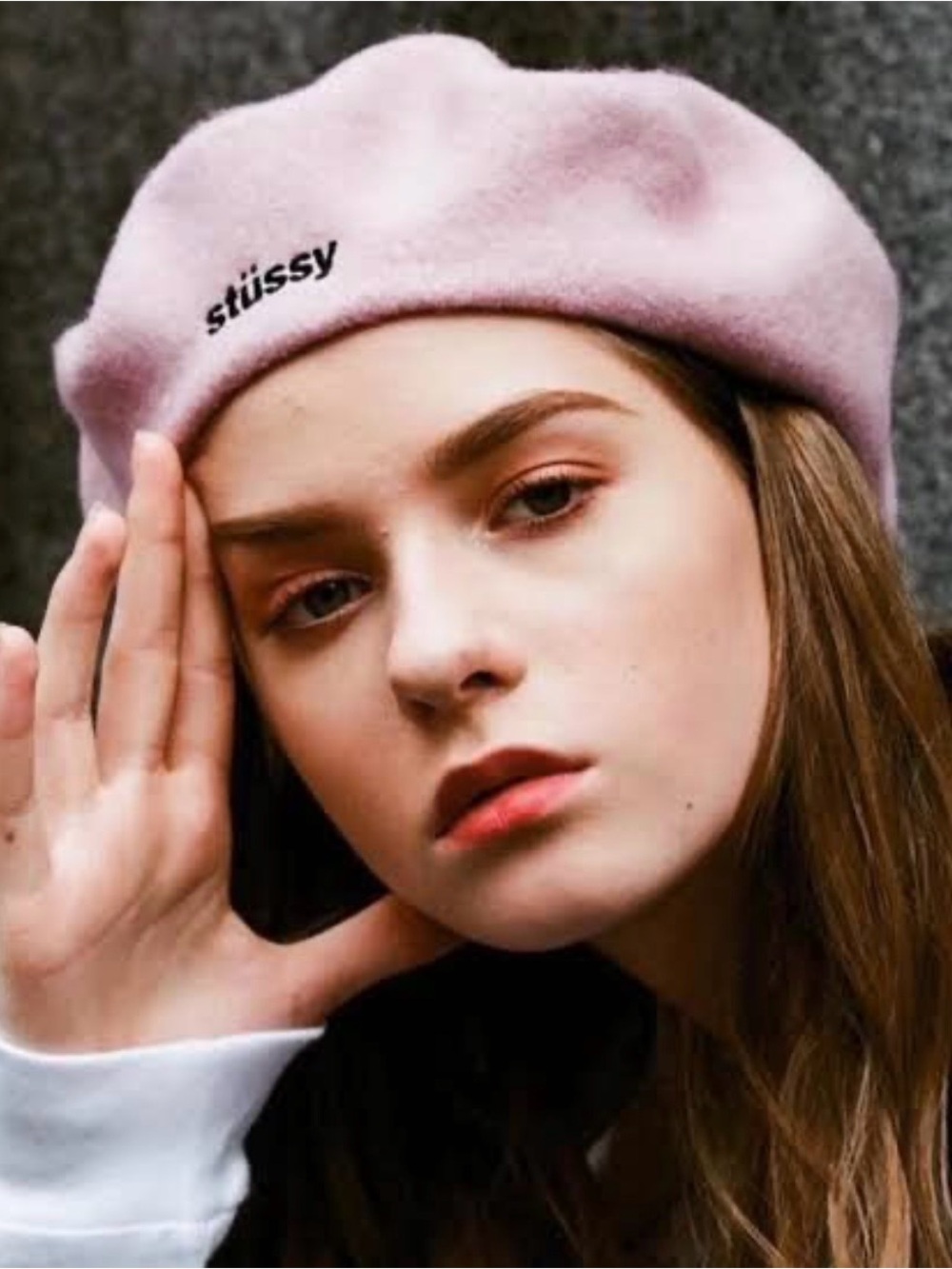 Rare Stussy arren felt berren hat